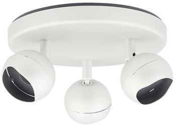 Plafonnier 3 spots GLOOB Led intégré Grand angle
