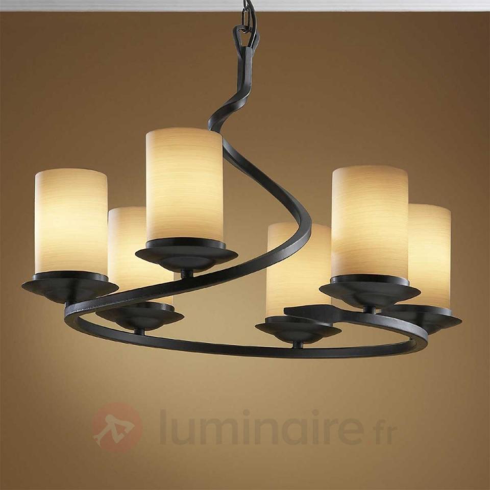 Lustre CRISOL à 6 lampes