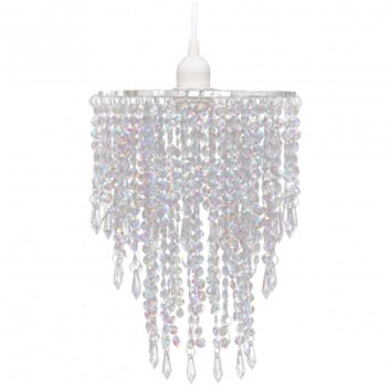 VidaXL Lustre suspendu en cristal 22,5 x 30,5 cm