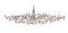 Tiara ovale lustre 15 lumières
