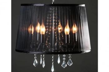 Lustre Baroque Cosy Noir Declikdeco