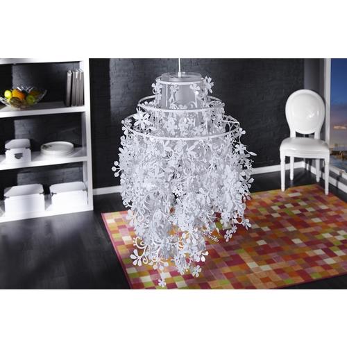 Lustre suspension design coloris blanc