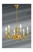 Lustre style Louis XVI bronze massif finition viei