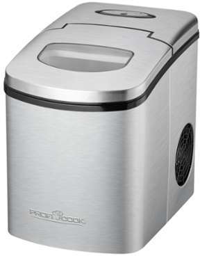 ProfiCook Machine à glaçon LED Argenté PC-EWB 1079
