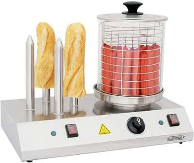 CASSELIN - appareil à hot-dog électrique 4 plots 9