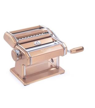 Machine à pâtes manuelle Atlas 150 coloris Rose 3 fonctions Machine à pâtes manuelle Atlas