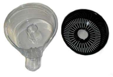 Récipient et filtre de remplacement R69280B pour presse-agrumes Récipient et filtre de remplacement