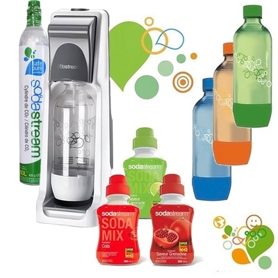 SODASTREAM - machine à gazéifier leau avec 1 cyli