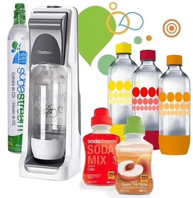 SODASTREAM - machine à gazéifier leau avec 1 cyli