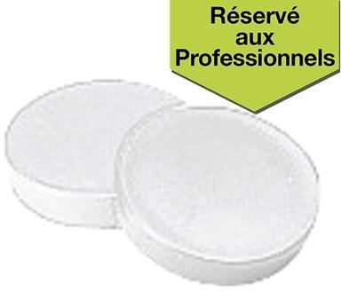 12 aimants ronds Ø 20 mm blanc