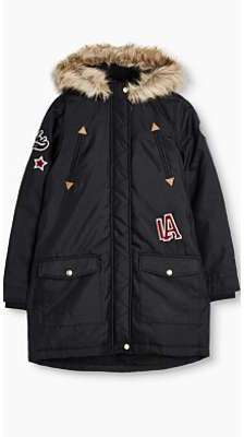 Parka matelassée à zip à double curseur