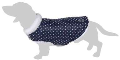 Manteau Cozy Polkadots pour chien - taille S : lon