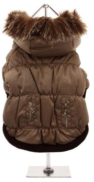 Doudoune pour chien marron Doudoune pour chien marron