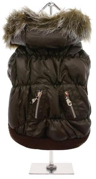 Doudoune pour chien chocolat Doudoune pour chien chocolat
