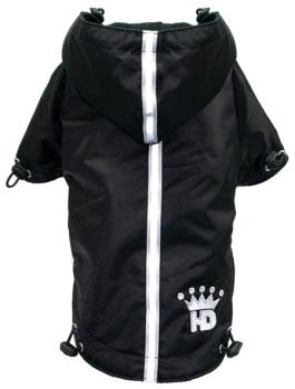 Manteau pour gros chien réversible noir Manteau pour gros chien réversible