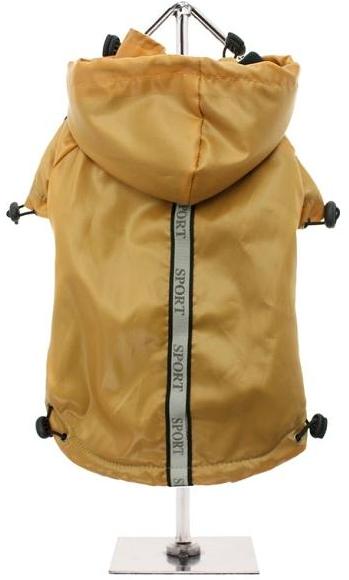 Imperméable pour chien coloris or Imperméable pour chien coloris