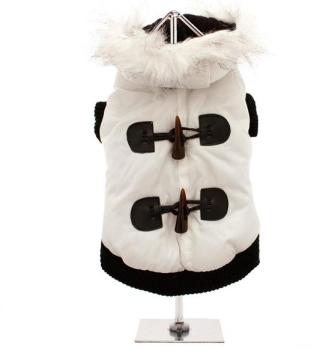 Doudoune pour chien coloris blanc Doudoune pour chien coloris