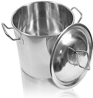 Marmite cuve de brassage en inox avec couvercle fa