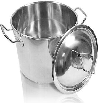 Marmite cuve de brassage en inox avec couvercle fa