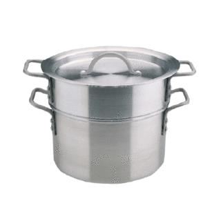 Marmites bain marie en aluminium VOGUE