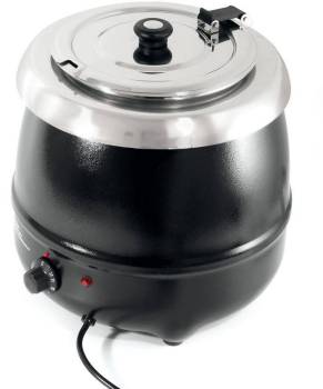 Marmite à Soupe Inox 8 Litres Noir Ø340x360(h)mm