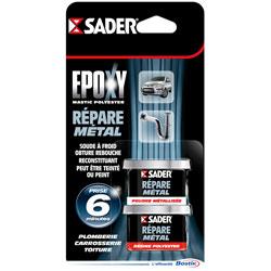 Colle Epoxy Repare Metal 81 Gr - Sader