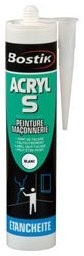 MASTIC ACRYL S BLANC 310ML PRO - BOSTIK PRO