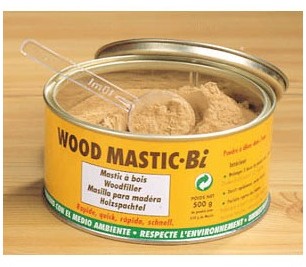 Mastic à bois écologique Wood Mastic Bi bois foncé