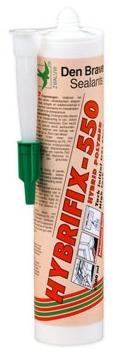 Mastic colle polymère hybride Hybrifix 550 cartouche Mastic colle polymère hybride