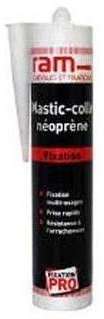 Cartouche mastic colle néoprène 300ml - RAM Cartouche mastic colle néoprène