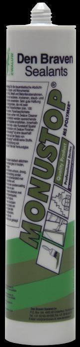 Mastic Zwaluw Monustop cartouche 290 ml blanc Mastic Zwaluw Monustop cartouche