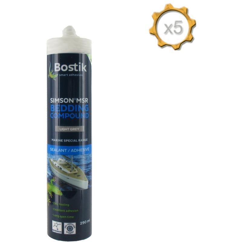 Mastic Bostik SIMSON MSR BC marine gris 290ml x5