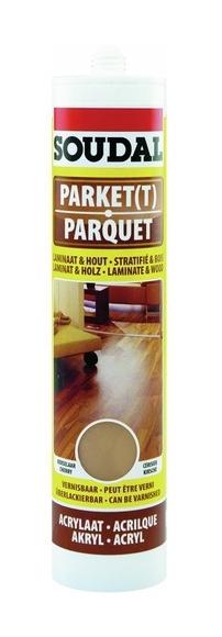 Mastic acrylique parquet SOUDAL chêne moyen - 310m