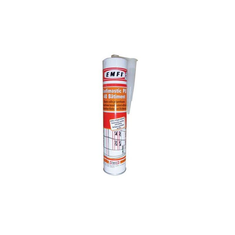 Mastic polyuréthane EMFIMASTIC PU 40 couleur blanc Mastic polyuréthane EMFIMASTIC