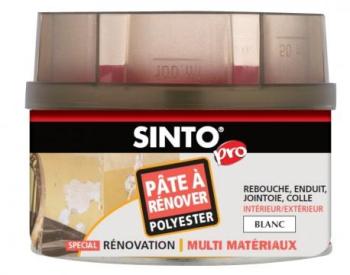 Pâte à rénover - 400g - BLANC - SINTO