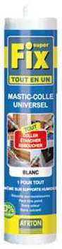 Mastic-colle MS Polymère 290mL Superfix Tout en Un Mastic-colle MS Polymère 290mL