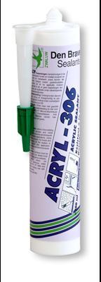 Mastic acrylique Acryl 306 couleur blanc 300 ml Mastic acrylique Acryl 306