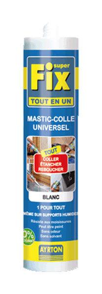 Mastic-colle MS Polymère 290mL Superfix Tout en Un