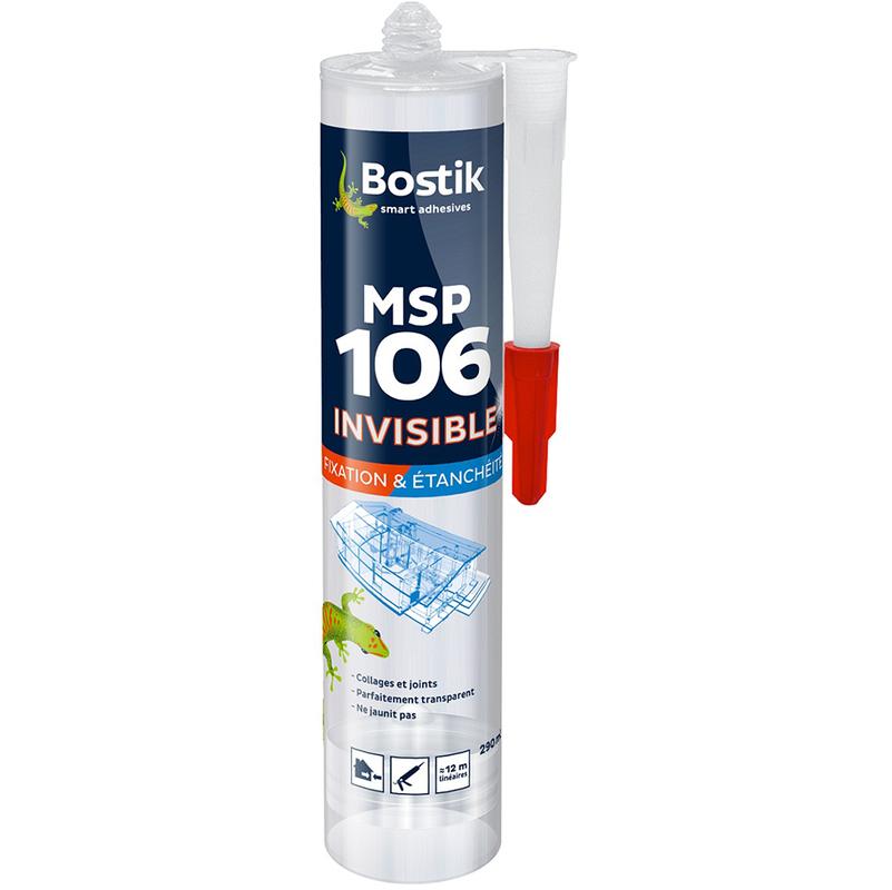 Mastic Bostik MSP 106 Polymère fixation et étanché