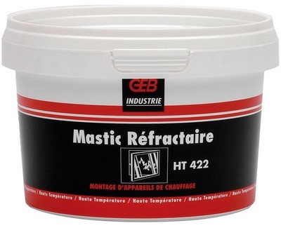 Réfractaires - Mastic réfractaire (pot 1200 gramme