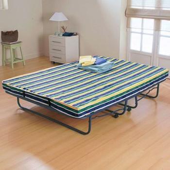 Lit pliant + sommier lattes + matelas équilibré -
