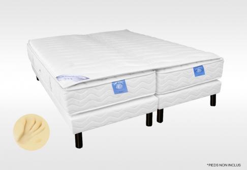 Matelas Mémoire de forme Sommiers Duo Gala confort