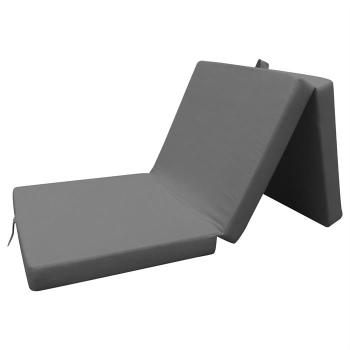 Matelas pliable en trois THOMMY, gris
