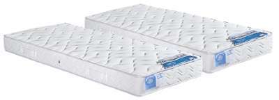 Matelas 100% latex ATLANTIC, Dimensions: 2x70x190c