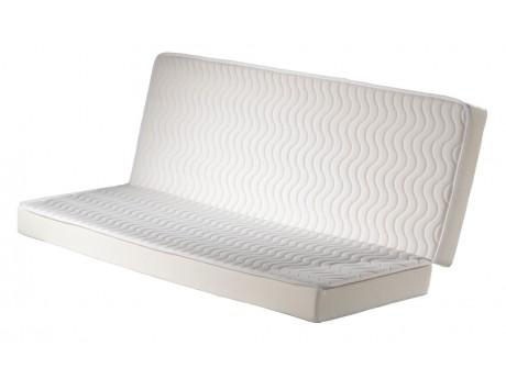 Matelas clic-clac FRIEND ép.14cm - 130x190cm