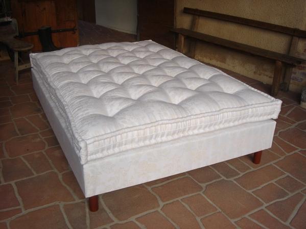 Matelas Latex Naturel Et Garnissage Laine 120 X 19