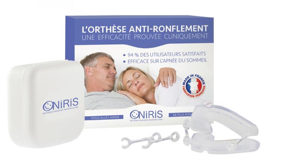 Orthèse anti-ronflement et Apnée du sommeil ONIRIS Orthèse anti-ronflement et