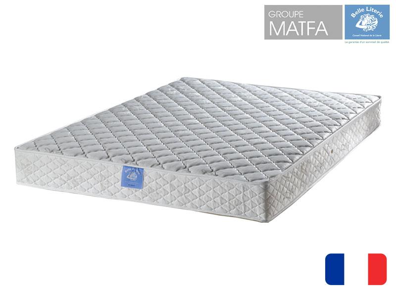 Matelas belle literie rubis ressorts 130x190