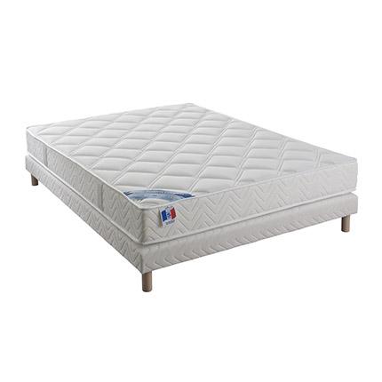 Ensemble Matelas ep20/21cm 551 ressorts 140x190cm