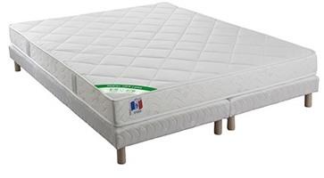Ensemble Matelas latex ep15cm 160x200cm + Sommier